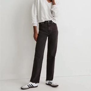 Madewell The Perfect Vintage Straight Jean in Lunar Wash